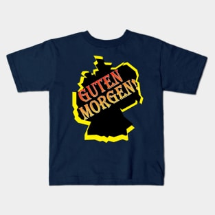 guten morgen deutsch deutschland german germany Kids T-Shirt